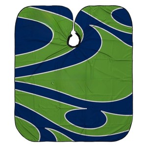 Capas de Barbero de Diseño al por Mayor con Cuello de Silicona, Poliéster/Nailon Resistente al Agua, Colores y Logotipos Personalizados - Product Image 2