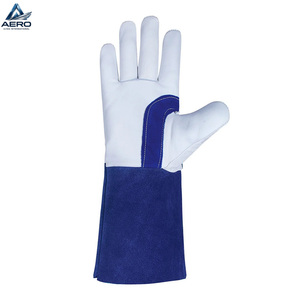 Guantes de Soldadura TIG de la Mejor Calidad en Piel de Cabra, Guantes de Protección para Soldadores, Guantes de Cuero Personalizados a Precio Económico - Product Image 3