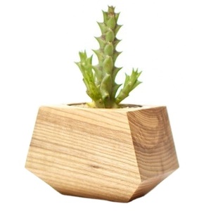 ARTESANÍA maceta de madera Wishing Well maceta decoración de jardín de patio trasero macetas de madera creativas macetas de flores de corteza jardín - Product Image 1