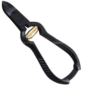 Cortaúñas profesionales, negro y dorado, podadora, Kit Cantilever, para uñas - Product Image 1