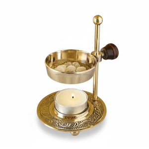 Modular Brass <b>Incense</b> <b>Burner</b> - Build Your Own Height - Product Image 1