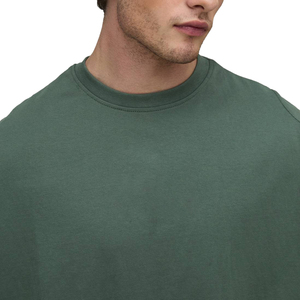 Men's Comfortable Cotton Summer Tracksuit Crew Neck T Shirt And Matching Shorts Casual Sportswear Two Piece <b>Set</b> - Product Image 6