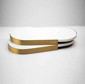 Plateau de service haut de gamme en os incrusté pour événements et usage domestique - Product Image 4