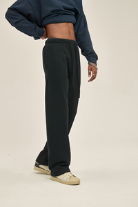 Men's Loose Trousers Custom Streetwear Stripe Sweatpants Embroidery Logo 100% Cotton <b>Baggy</b> <b>Jogger</b> Flare Sweatpants for Men - Product Image 5