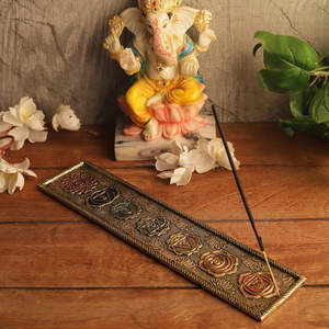 Quemador de Incienso de Chakra Más Vendido con Agarwood, Aluminio, 100% Hecho a Mano, Diseño Exclusivo para Altar del Hogar, Meditación y Regalo - Product Image 4