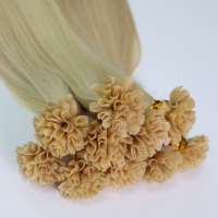 Extensions de cheveux humains en kératine Microlink K Tips en gros, cheveux vierges bruts, micro-liens, afro, lisses, extensions de cheveux K Tip