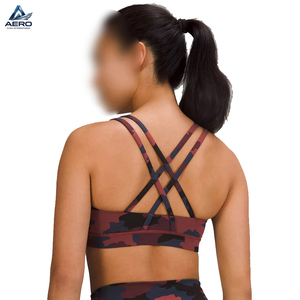 <b>Top</b> Supplier 2026 Sublimation Printed Active Wear Make Your Own Newest Style Competitive Price <b>Women</b> <b>Compression</b> Bra - Product Image 5
