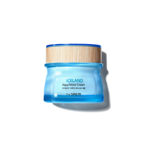 Crema Hidratante The Saem Iceland Aqua Moist en Práctica Presentación en Botella - Product Image 1