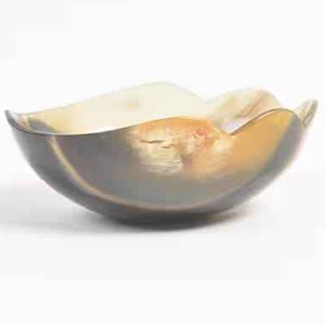 Cuenco Artesanal de Lujo de Cuerno de Búfalo, Tazón para Servir Hecho a Mano, Regalo Único, Vajilla Decorativa para Mesa, Plato para Servir Alimentos - Product Image 6