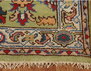 Alfombra de área lavable, antideslizante, hecha a mano, anudada a mano, de lana de alta calidad, moderna, ecológica, para sala de estar, hotel, oficina, interior. - Product Image 4