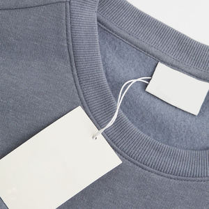 Wholesale Men's Winter Double Sided <b>Fleece</b> Solid Hip-Hop Sweatshirt Thick Warm <b>Thermal</b> Breathable Eco Friendly Casual Pullover - Product Image 5