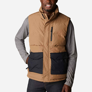 Chaleco Acolchado Grueso de Material Sólido Más Vendido para Hombre, Transpirable, Fabricantes Profesionales, Chalecos Acolchados Sin Mangas para Hombre de Invierno - Product Image 1