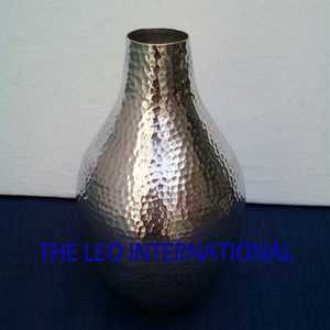 Jarrón de Metal Galvanizado Estilo Rústico Francés, Plata, para Decoración del Hogar, Mesa de Sala, Florero - Product Image 6