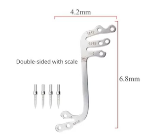 Guía de Implantes Dentales Manual de Acero Inoxidable de la Mejor Calidad, Localizador de Implantes, Posicionador, Gama Completa de Instrumentos Quirúrgicos Dentales con Certificación CE - Product Image 1