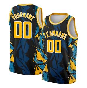 Nueva Ropa Deportiva en Oferta, Uniformes de Baloncesto al por Mayor, Personalizados con Impresión Luminosa, Spandex/Poliéster Antibacteriano - Product Image 5