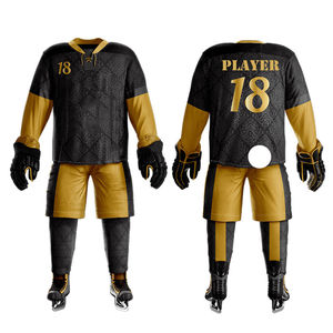 Uniforme de hockey sobre hielo sublimado de nuevo estilo, 100% personalizado, al por mayor, de la mejor calidad, para ropa deportiva. - Product Image 4