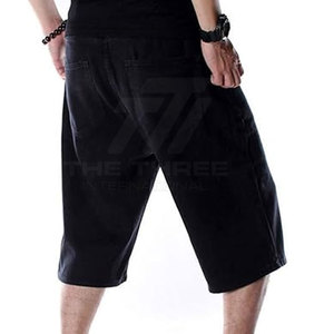 Pantalones Cortos de Mezclilla Casuales para Hombre, 100% Algodón Ecológico, Transpirables, de Secado Rápido, Largura hasta la Rodilla, Ajuste Suave - Product Image 5