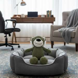 Yommy Furry Friends, peluche douce et résistante de 32 cm, jouet câlin pour chiens et chats, pour animaux de compagnie - Product Image 3