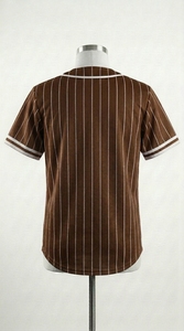 Camiseta de Béisbol de Manga Corta, Talla Grande, Transpirable, de Poliéster, Ropa Deportiva Cómoda para Entrenamiento - Product Image 2