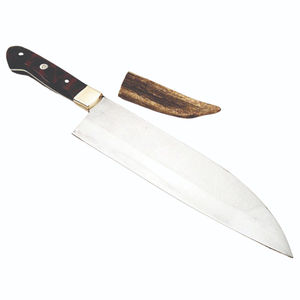 Handmade OEM Kitchen Chef <b>Knife</b> Set High Quality Stainless Steel Damascus Blade Vegetables Leather <b>Sheath</b> Included 3-Year - Product Image 1