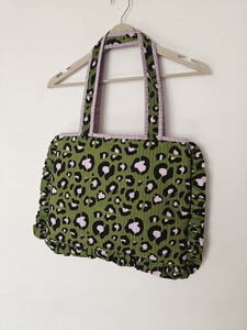 Shree Balajee Garments Cotton Black Stripe Tiger Print Quilted <b>Laptop</b> <b>Sleeve</b> for Ladies - Product Image 1