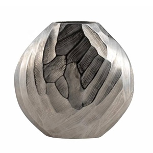 Jarrón Moderno de Aluminio de Alta Calidad con Acabado Mate para Decoración del Hogar en Sala de Estar, Dormitorio, Estantes y Mesas - Product Image 2