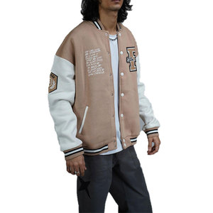 Veste de baseball sur mesure pour femme, style universitaire, avec lettres brodées, style Letterman - Product Image 2