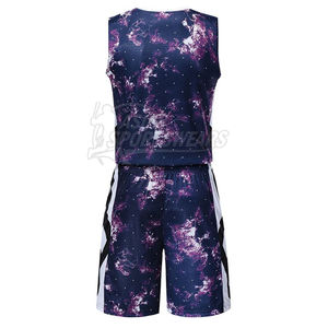 Tenues de basketball personnalisables, commande en gros disponible, différentes tailles, couleurs et styles pour s'adapter aux préférences de l'équipe et des joueurs - Product Image 2