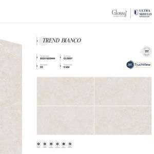 Azulejos de porcelana modernos de diseño premium con acabado brillante, en formatos grandes de 800x1600, 1200x1800 y 750x1500 mm para interiores. - Product Image 1