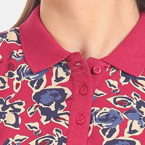 T-shirt décontracté d'été pour femme de haute qualité, 100% coton respirant à manches courtes - Product Image 4