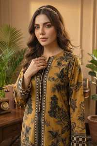 Collection de vêtements imprimés pour femmes en gros, ensemble 2 pièces en tissu lawn, vêtements indiens et pakistanais, mode estivale tendance, logo personnalisé - Product Image 4
