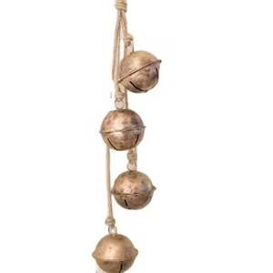 Adorno Decorativo de Campana Navideña de Metal para Colgar en el Árbol Festivo - Product Image 4