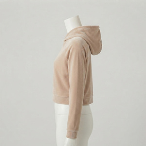 Wholesale OEM Customized Reddito Sports Women's High Street Style Relaxed Oversized Breathable Eco-Friendly Waterproof Hoodie - Product Image 2
