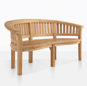 Banc d'extérieur en teck fabriqué en Indonésie - Product Image 2