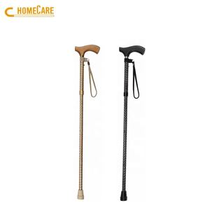 Bastón Plegable de Aluminio OEM con Mango en T de 2 Secciones, Punta de Goma y Mango de Madera - Product Image 5