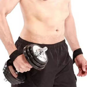 Sangles de musculation robustes en coton pour l'haltérophilie – Confortables et sécurisées pour la salle de sport - Product Image 6