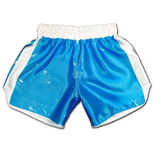 Pantalones Cortos de MMA Ajustados para Adultos, Sublimados, Elásticos, de Poliéster y Spandex, Ropa de Artes Marciales Mixtas, Estilo Adulto, Pantalones Cortos de Muay Thai - Product Image 1