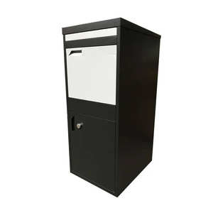 Boîte à colis de jardin en acier inoxydable haut de gamme, personnalisable ODM/OEM, avec serrure à clé, logo sur mesure, étanche, murale ou autoportante - Product Image 6