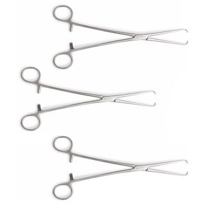 Pinzas Tenaculares Uterinas de Alta Calidad, 3 Piezas, 28 cm, Instrumentos Quirúrgicos Ortopédicos de Acero Inoxidable, Clase Manual Surgiright - Product Image 6