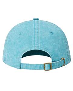 Gorra de Béisbol de Algodón Azul Agua, Lisa, Ajustable, Unisex, Deportiva, Informal, Transpirable, Cómoda, Personalizable, de Primera Calidad - Product Image 2