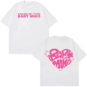 เสื้อยืดโอเวอร์ไซส์ผ้าฝ้าย 100% แขนสั้น คอกลม ลำลอง สำหรับผู้ชาย สีดำชมพู ลายตัวอักษร รุ่นขายดีที่สุดประจำปี 2026 จาก ACCORD APPAREL - Product Image 4