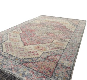 Alfombra Persa ARA2 de Adam Rugs, de Alta Calidad, Anudada a Mano, de Lana/Seda, Color Sólido, Pelo Medio, Ecológica, Antideslizante y Anti-Fatiga - Product Image 1