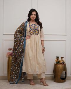 <b>Top</b> Selling Elegant Pure Cotton Suit Set for Casual Wear or <b>Festive</b> Season & Everyday Use Available at Good Price - Product Image 3