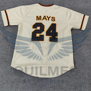 Camiseta de Béisbol Personalizada Estilo FAMU Rattlers, Negra, de Malla, con Cuello en V, Logotipo Bordado, Fabricante Mayorista - Product Image 6