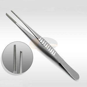 JACKBILLY Pince vasculaire atraumatique en acier inoxydable, instrument chirurgical manuel de précision, certifié CE Classe I pour tissus - Product Image 4
