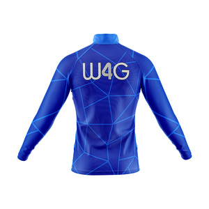 Maillot de cyclisme unisexe à manches longues, personnalisable, grande taille, sans coutures, coupe-vent, respirant, anti-humidité, séchage rapide - Product Image 6