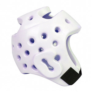 Protège-tête de boxe rose pour enfants en EVA respirant avec plus de 26 aérations et fermeture auto-agrippante - Product Image 6