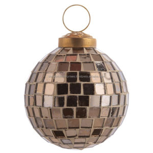 Mosaïque boule disco ensemble effets d'éclairage de l'événement rotation boule disco fête hôtel boutique boule disco support miroir - Product Image 3