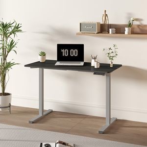 Electric Home <b>Office</b> <b>Computer</b> Workstation Adjustable Height Standing Desk with Two-Piece 55 X Tabletop Sit Stand Desk - Product Image 1