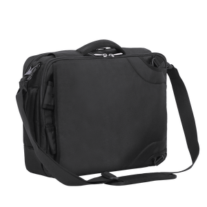 Leather Strap Shockproof Laptop Compartment Zipper SAKOS Versatile Unisex Striped <b>Waterproof</b> <b>School</b> <b>Backpack</b> 20L Detachable - Product Image 3